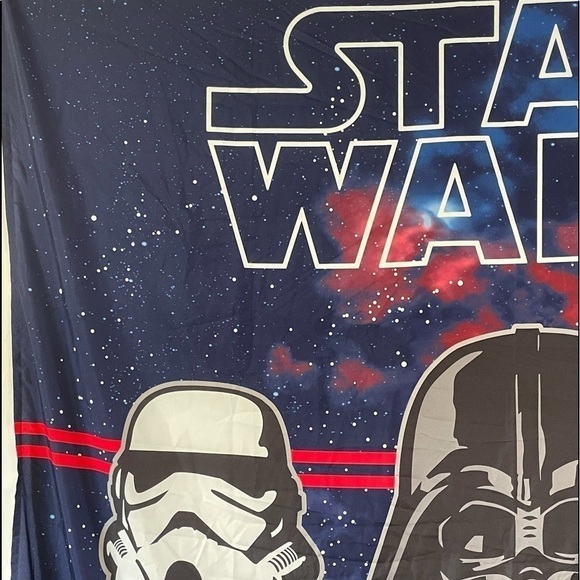 Star Wars Shower Curtain-Darth Vader-Storm Trooper - Picture 2 of 6
